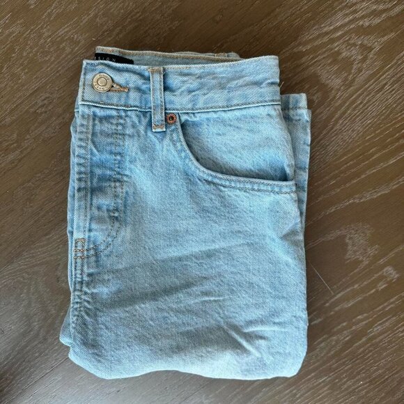 Asos High Waisted Jeans With Distressed - Picture 6 of 6